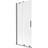Mexen Velar paroi de baignoire coulissante à 2 panneaux 85 x 150 cm, dépoli, gun metal - 896-085-000-31-95