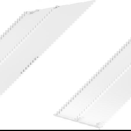 Mexen Velar paroi de douche 2 volets coulissants 110 x 150 cm, givré, blanc - 896-110-000-31-20