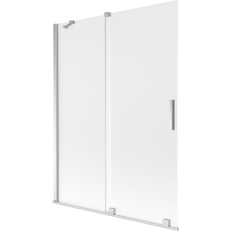 Mexen Velar paroi de baignoire coulissante à 2 volets 130 x 150 cm, givre, chrome - 896-130-000-31-01