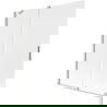 Mexen Velar pare-douche baignoire coulissant 2 panneaux 140 x 150 cm, givré, nickel brossé - 896-140-000-31-97