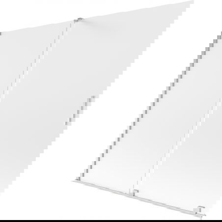 Mexen Velar paroi de baignoire coulissante à 2 volets 180 x 150 cm, givre, chrome - 896-180-000-31-01
