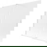Paroi de baignoire 2 vantaux coulissants Mexen Velar 180 x 150 cm, givré, blanc - 896-180-000-31-20