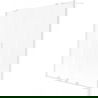 Paroi de baignoire coulissante à 2 panneaux Mexen Velar Duo 150 x 150 cm, givre, blanc - 896-150-000-32-20