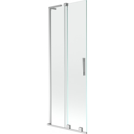 Mexen Velar L paroi de baignoire à 2 volets coulissants 70 x 150 cm, transparent, chrome - 896-070-003-01-01