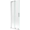 Mexen Velar L paroi de baignoire à 2 volets coulissants 70 x 150 cm, transparent, chrome - 896-070-003-01-01