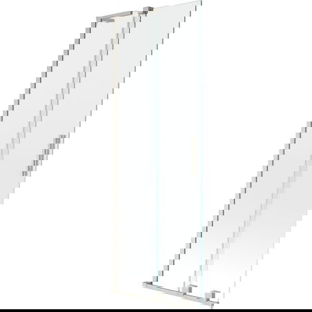 Paroi de baignoire Mexen Velar L 2 volets coulissants 70 x 150 cm, transparent, nickel brossé - 896-070-003-01-97