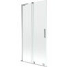 Mexen Velar L paroi de baignoire 2 volets coulissants 90 x 150 cm, transparent, chrome - 896-090-003-01-01