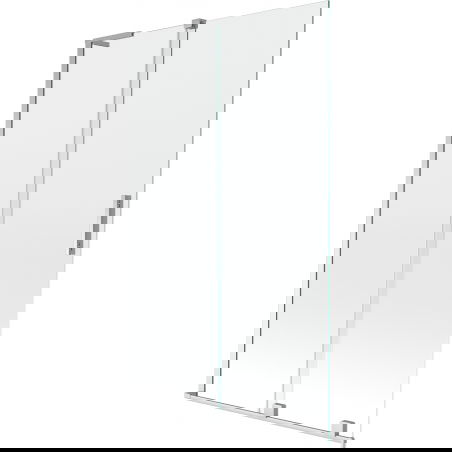 Mexen Velar L paroi de baignoire coulissante 2 volets 110 x 150 cm, transparent, chrome - 896-110-003-01-01