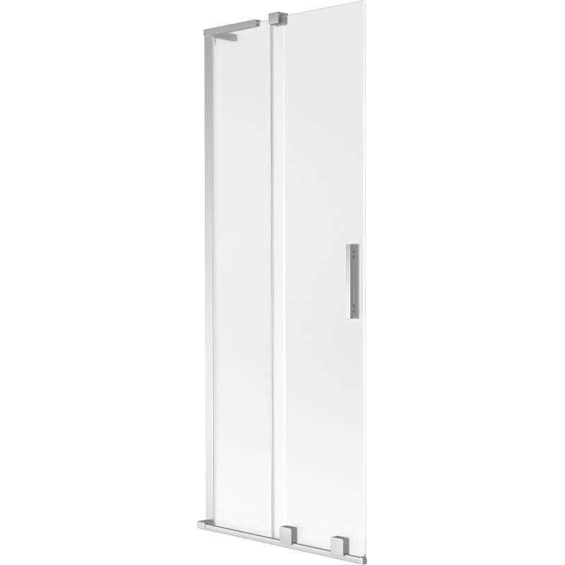Mexen Velar L paroi de baignoire à 2 volets coulissants 70 x 150 cm, dépoli, chrome - 896-070-003-31-01