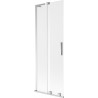 Mexen Velar L pare-douche 2 volets coulissants 70 x 150 cm, dépoli, chrome - 896-070-003-31-01