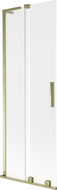 Mexen Velar L pare-douche 2 volets coulissants 75 x 150 cm, dépoli, doré - 896-075-003-31-50