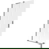 Mexen Velar L paroi de baignoire 2 volets coulissants 95 x 150 cm, givre, métal gun - 896-095-003-31-95