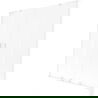 Mexen Velar L Duo pare-douche 2 volets coulissants 150 x 150 cm, givré, blanc - 896-150-003-32-20