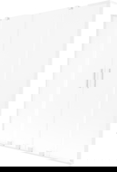 Mexen Velar L Duo pare-douche 2 volets coulissants 150 x 150 cm, givré, blanc - 896-150-003-32-20
