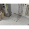 Mexen Lima cabine de douche pliante 70 x 70 cm, transparent, or - 856-070-070-50-00