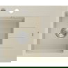 Mexen Ben évier en granit 1 bac avec égouttoir gauche 600 x 500 mm, beige, siphon chromé - 6522605000-69