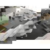 Mexen Ben évier en granit 1 bac avec égouttoir gauche 600 x 500 mm, gris, siphon chrome - 6522605000-71