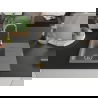 Mexen Ben évier en granit 1 bac avec égouttoir à gauche 600 x 500 mm, gris, siphon doré - 6522605000-71-G