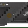 Mexen Ben évier de cuisine granit 1 bac avec égouttoir gauche 600 x 500 mm, noir moucheté, siphon doré - 6522605000-76-G