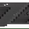 Mexen Ben évier granit 1 bac avec égouttoir gauche 600 x 500 mm, noir moucheté, siphon noir - 6522605000-76-B