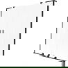 Mexen Velar L Duo écran de baignoire 2 volets coulissants 140 x 150 cm, givré, noir - 896-140-003-32-70