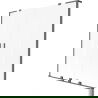 Mexen Velar L Duo paroi de baignoire 2 vantaux coulissants 140 x 150 cm, givre, métal gun - 896-140-003-32-95