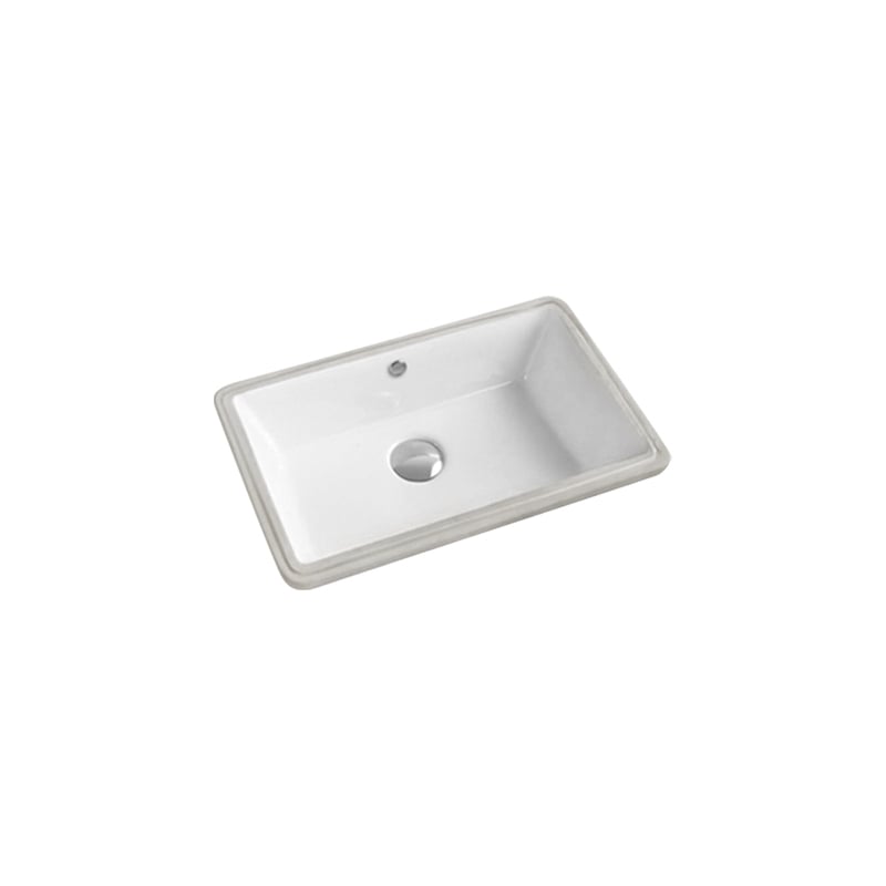 Mexen Venus lavabo sous-plan 54 x 35 cm, blanc - 25415400