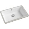 Mexen Venus lavabo sous-plan 54 x 35 cm, blanc - 25415400