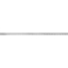 Mexen Line-B bande de douche frontale 130 cm, inox - 181003130U