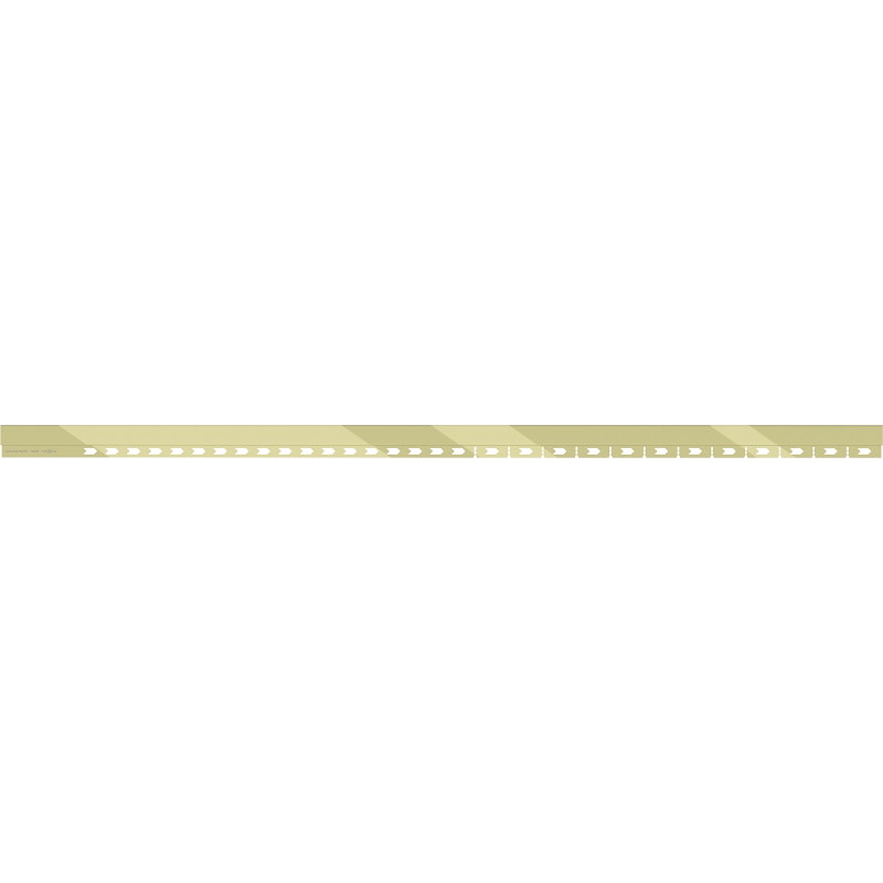 Mexen Line-B profil de douche frontal 130 cm, doré - 185003130U