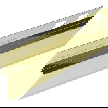 Mexen Line-B barre de seuil pour bac à douche frontale 130 cm, or - 185003130U