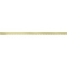 Mexen Line-B barre de seuil frontale 130 cm, or brossé - 185503130U