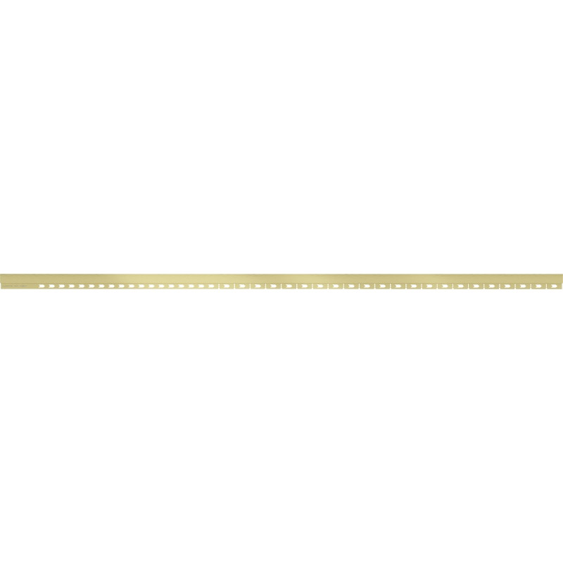 Mexen Line-B plinthe de douche frontale 180 cm, or brossé - 185503180U
