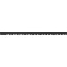 Mexen Line-B bande de receveur frontale 130 cm, noire - 187003130U