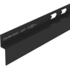 Mexen Line-B profilé de seuil de douche frontal 130 cm, noir - 187003130U