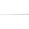 Mexen Line-B plinthe de pente de sol 120 cm gauche, inox - 181001120L