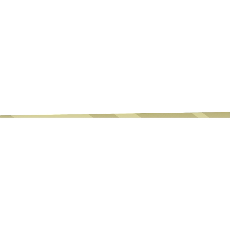 Mexen Line-B plinthe de sol inclinée 120 cm gauche, dorée - 185001120L