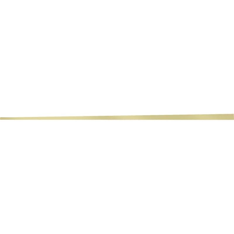 Mexen Line-B plinthe de pente de sol 120 cm gauche, or brossé - 185501120L