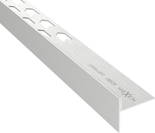 Mexen Line-B plinthe de pente au sol 180 cm gauche, inox - 181001180L