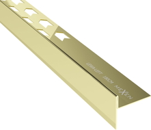 Mexen Line-B plinthe de pente de sol 180 cm gauche, dorée - 185001180L
