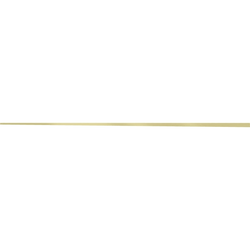 Mexen Line-B plinthe d'écoulement au sol 180 cm gauche, or brossé - 185501180L