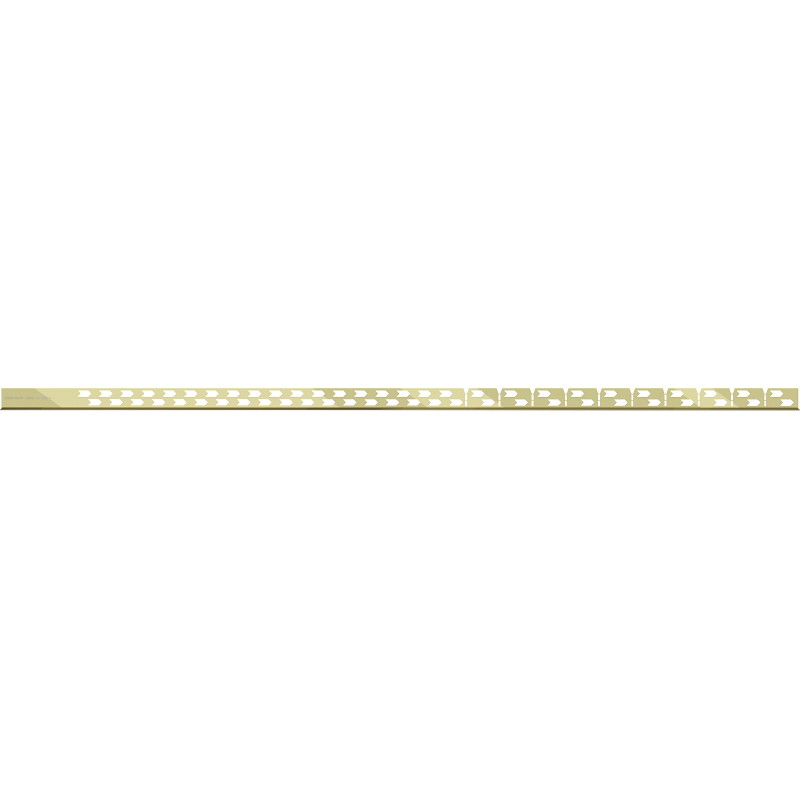 Mexen Line-B moulure de sol en pente 120 cm droite, dorée - 185001120R