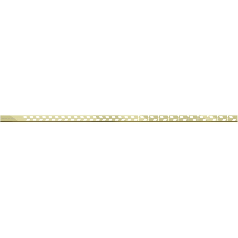 Mexen Line-B profile de pente de sol 120 cm droite, or - 185001120R