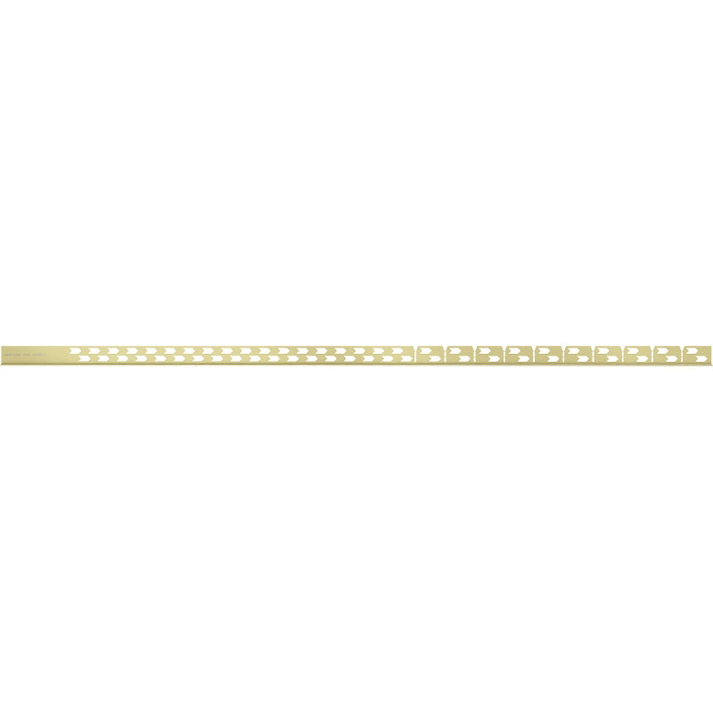 Mexen Line-B liste de pente de plancher 120 cm droite, or brossé - 185501120R