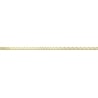 Mexen Line-B moulure de sol avec pente 120 cm droite, or brossé - 185501120R