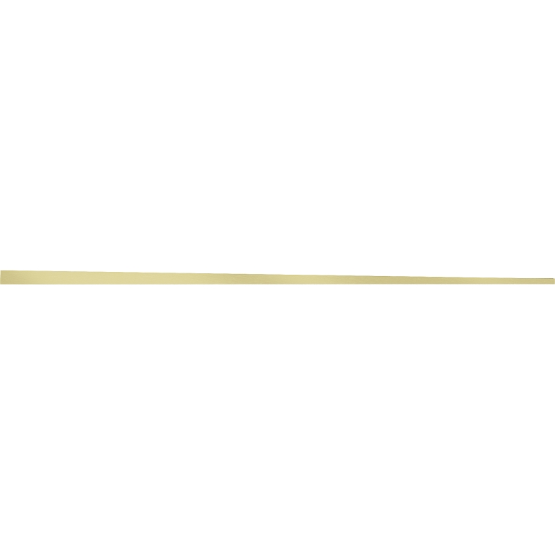 Mexen Line-B liste de pente de plancher 120 cm droite, or brossé - 185501120R