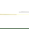Mexen Line-B moulure de sol avec pente 120 cm droite, or brossé - 185501120R