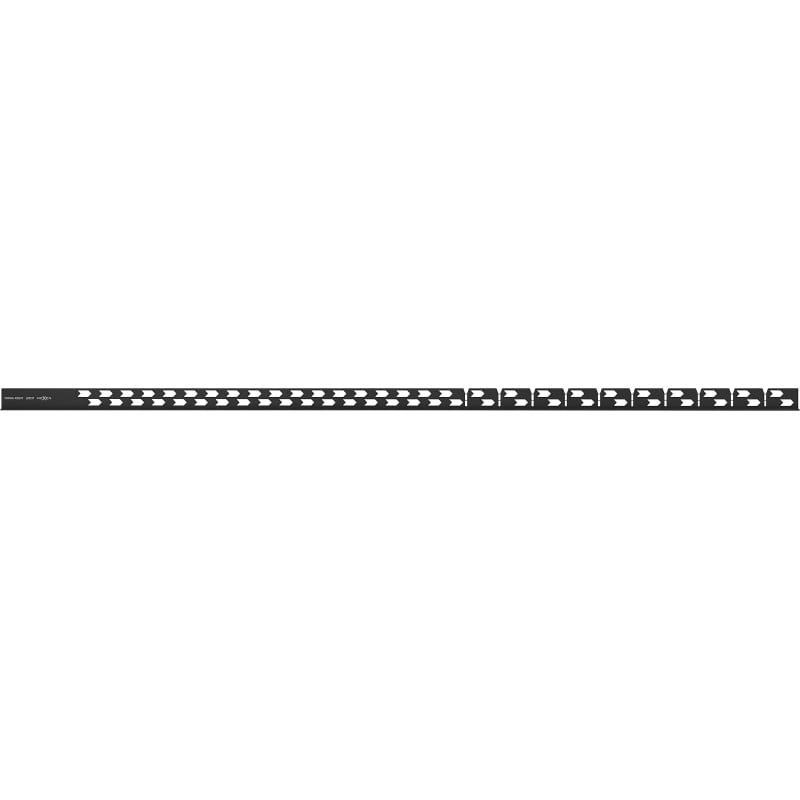 Mexen Line-B barre de douche au sol 120 cm droite, noire - 187001120R