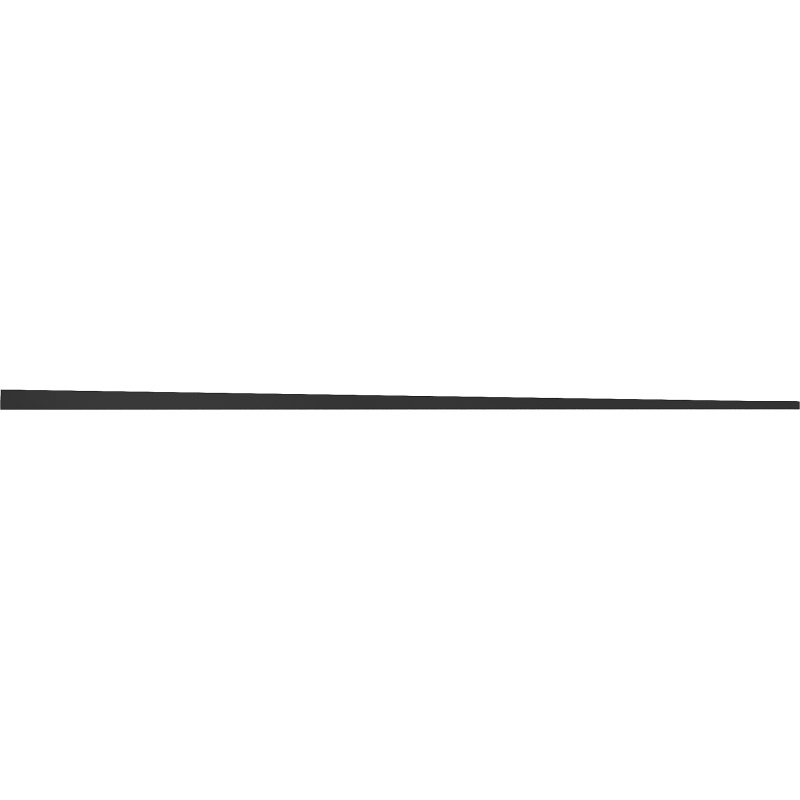 Mexen Line-B barre de douche au sol 120 cm droite, noire - 187001120R
