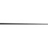 Mexen Line-B barre de douche au sol 120 cm droite, noire - 187001120R